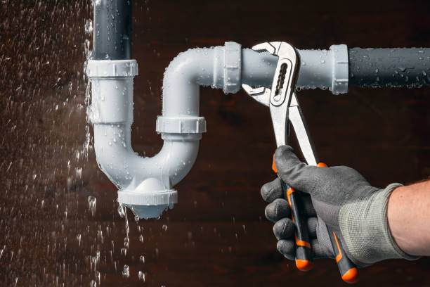 Professional Plumbing technician working in Guy, TX